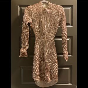 Xtaren Metallic Dress